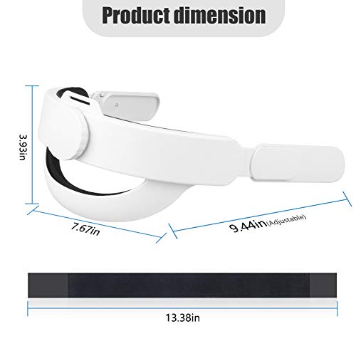 K3 Verstelbare Hoofdband voor Oculus Quest 2 Hoofdband Vervangen voor Oculus Quest 2 Elite Strap,Verbeterd Comfort en… - Image 5