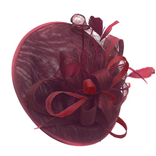 Bandeau rouge femme Caprilite pour retenir les cheveux sans douleur