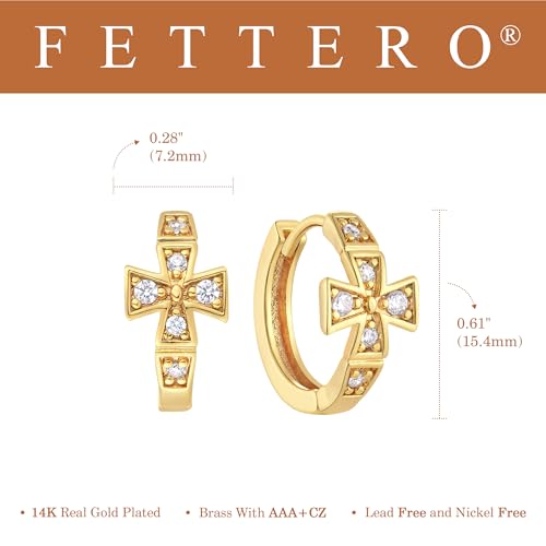 FETTERO Hoop Earrings for Women, 14K Gold Plated Lightweight Huggie Leaf Snake Bar Gold Hoops, Hypoallergenic Gold Earrings for Women Ear Piercing Jewelry