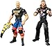 Mattel WWE Championship Showdown 2-Pack Action Figures & Accessory, Series #15 Stone Cold Steve Austin vs Triple H Collectible Set, 6-inch