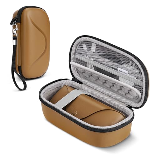 YINKECASE Capa rígida para óculos inteligente compatível com óculos inteligentes Meta Ray-Ban / Oho/Meta Oakley, estojo de transporte protetor, caixa de armazenamento de acessórios, organizador de