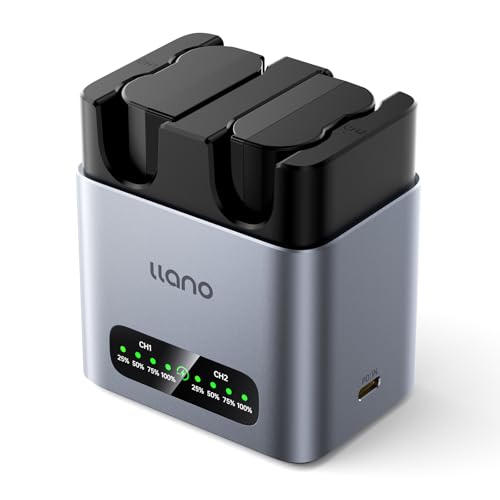 llano 2-Pack EN-EL15C Batteries and 20W Fast Charger for...