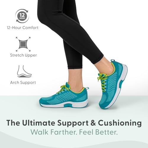Image of Orthofeet Women's Orthopedic Stretch Knit Walking Sneaker