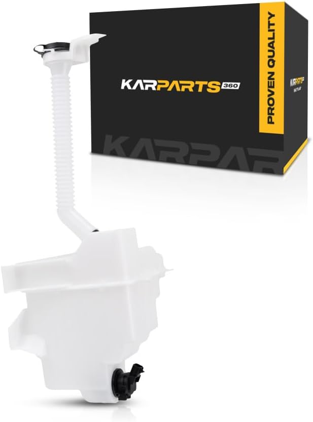 For Ford Fusion 2006-2012 Windshield Washer Reservoir | With Cap/Inlet/Pump | Replacement For FO1288144 | 615343847764, 6E5Z17618A