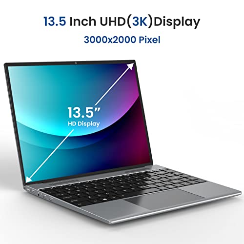 Xoppox Windows 10 Laptop 2022 New 13.5 Inch Computer Laptop With Intel Celeron Dual Core 8Gb Ram 128Gb Ssd, 2.4G Wifi, Usb 3.0, Bluetooth 4.0 For Business Or Student #TOP2