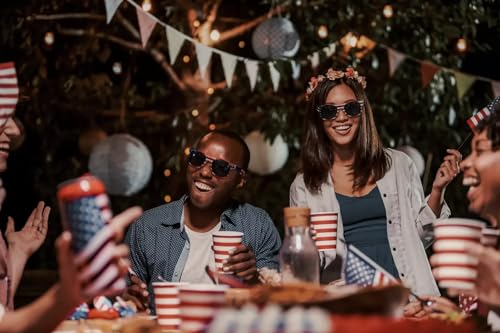 LIKSMU Square Sunglasses for Women Men Vintage Retro Costume Accessories Party Favors Trendy Sun Glasses2