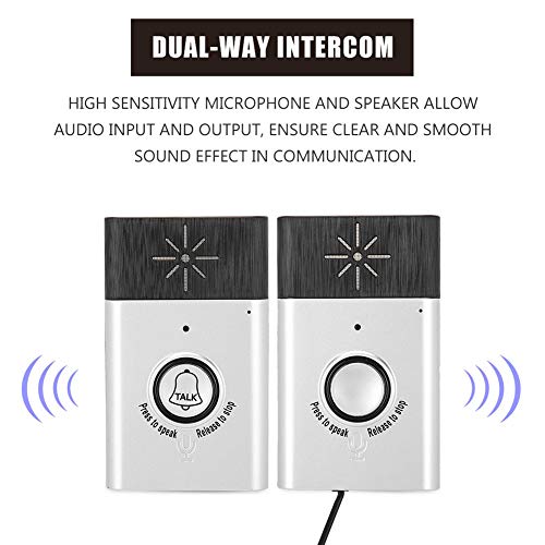 image for Asixxsix Liukouu 2.4GHz Mini Portable Dual Way Voice Intercom Wireless