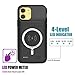 Battery Case for iPhone 11, Upgraded 10000mAh Rechargeable Portable Charging Case with Wireless Charging Compatible for iPhone 11 (6.1 inch) with Carplay Extended Battery Pack Charger Case (Black)
