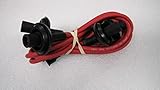 SPARK PLUG WIRE SET, RED, dune buggy vw baja bug
