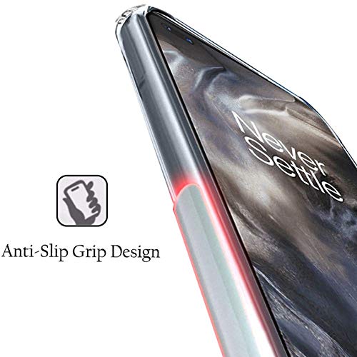 Image of WOW IMAGINE Transparent Crystal Clear OnePlus Nord Back Cover Case | Shock Proof Soft TPU Case | Cushioned Edges for Ultimate Protection Bumper Case for OnePlus Nord 1+Nord - Transparent