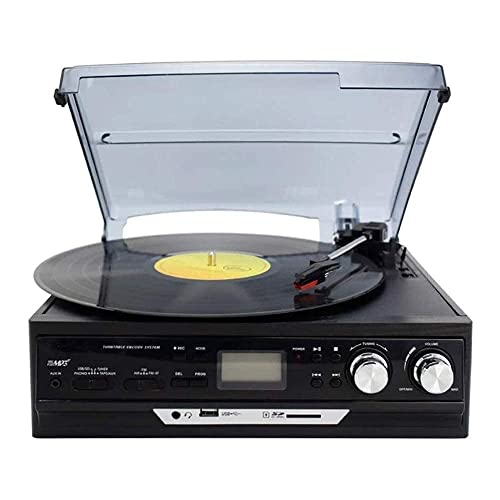 Gramophone, Platine Tourne-Disque avec Haut-parleurs Enregistrement Vinyle LP U Disk Tape Bluetooth Multifun (Tourne… - Les Beatles, Paul McCartney, John Lennon, RIngo Starr, George Harrison Gramophone, Platine Tourne-Disque avec Haut-parleurs Enregistrement Vinyle LP U Disk Tape Bluetooth Multifun (Tourne… – Image 4