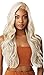 Outre LACEFRONT COLORBOMB Long Body Wave Exclusive Salon-Designed Blonde Shades Pre-Plucked Soft Swiss Lace Natural Baby Haur Heat Resisitant Synthetic - KIMANI (1B Off Black)