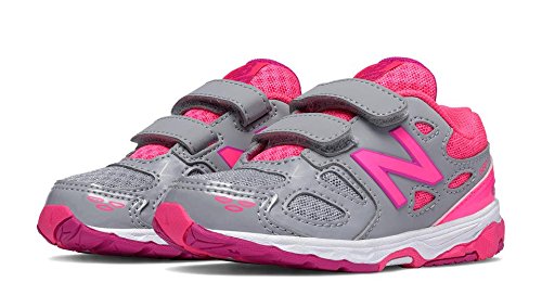 Baskets pour Fille New Balance Gris et rose taille 20 pour un maintien optimal