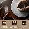 Falling In Art 7 Inch Pottery Wheel for Adults, Heavy Duty Metal Pottery Decorating Banding Wheel