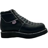 White Wolf Double Zipper Boot Black – Full-Grain...