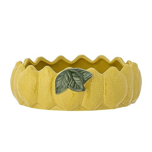 Cuenco para servir amarillo con diseño de limón Creative Collection 82060168 2