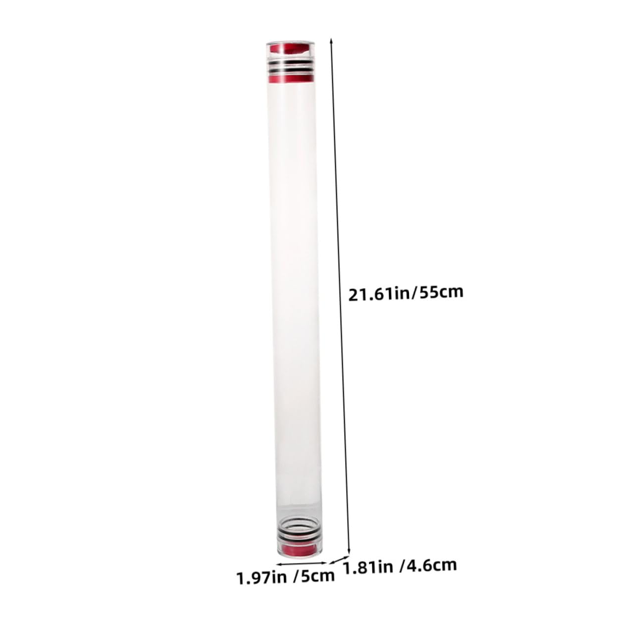 FOYTOKI Float Tube Fishing Storage Acrylic Fishing Tool Portable Floats Organizer for Stream Lake