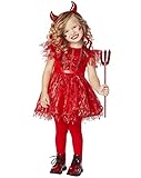 Spirit Halloween Toddler Devil Cutie Costume - 5-6T