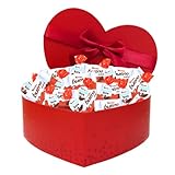 KINDER | Coffret Coeur Gourmand et son assortiment de Chocolats Schokobons et Mini-Bueno | 600g - Boîte Prête à Offrir pour LA SAINT VALENTIN