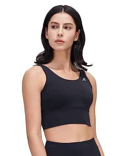 Image of Kobo Medium Impact Slip on Everyday Sports Bra for Women - Lightly-Padded, Non-Wired & High Coverage | Lined Cups with Removable Inserts (Imported)
