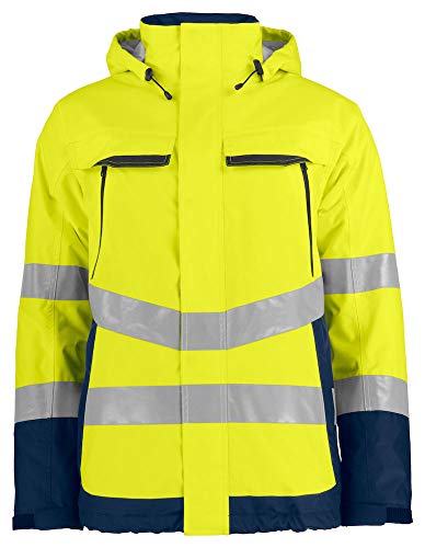 Blouson haute visibilité rembourrée homme 4XL pour travailler au chaud