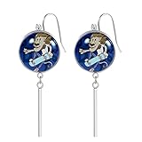 Material de los pendientes: acero inoxidable de calidad y cristal