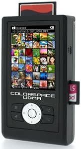 HyperDrive ColorSpace UDMA 3.2" LCD 320GB HDD - [Portable storage viewer - Raw support, Back up Storage, SD, SDHC, CF, Duo]