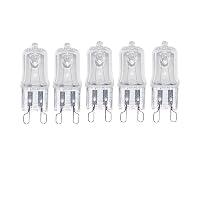G9 Halogenlampen – 220V, 25W/40W/60W, Matt/klar, 3 Stück, Für Ofen, Kronleuchter & Mehr