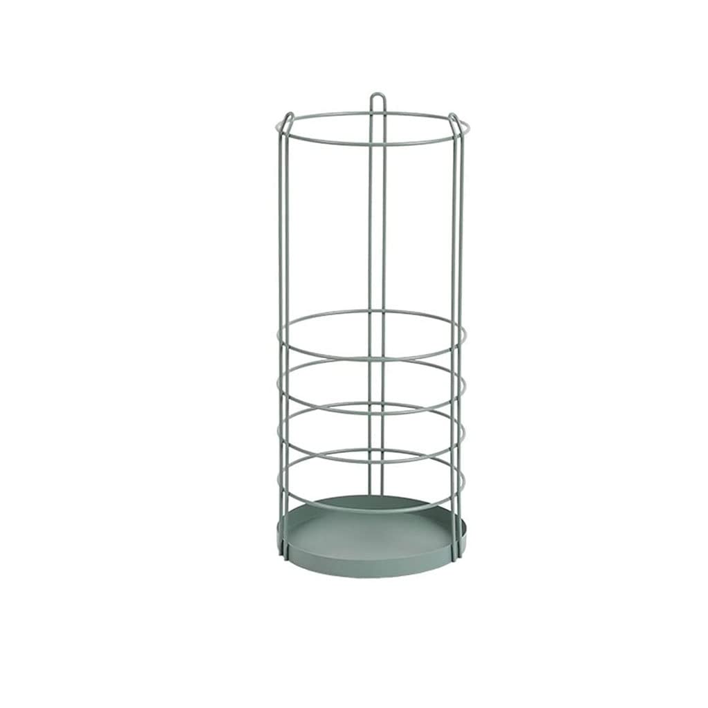 Support de parapluie en fer moderne pour une maison accueillante en hiver