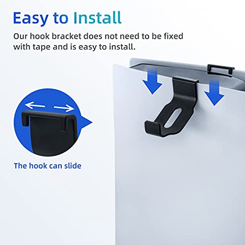 Mcbazel Controller Holder For Ps5, Controller Stand Mount For Xbox Series X, Storage Bracket For Playstation 5/ Xbox Sereis X Controllers - No Screws & No Adhesive Tape #TOP4