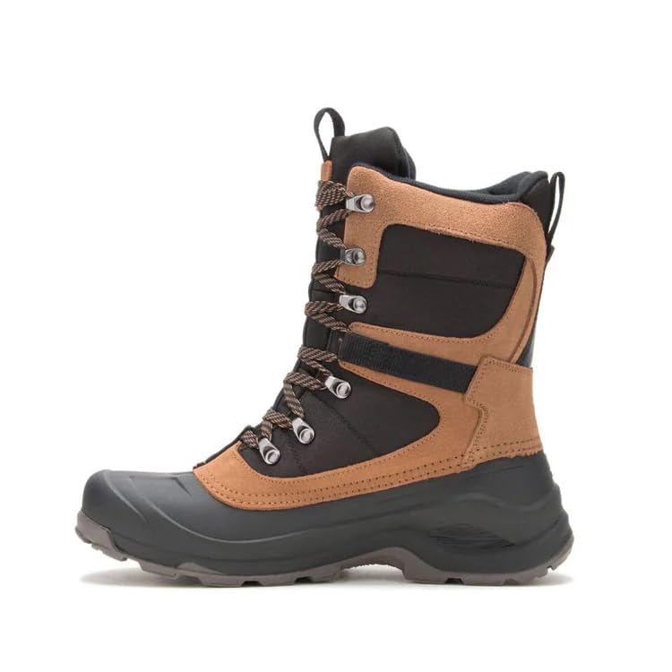 Image of Kamik Men's Insulated Empire X Winter Boots - Durable Rubber Snow Boots for Men - Insulated Waterproof Winter Hiking Shoe - Comfort Rated to -40F - Lightweight Synthetic Rubber Shell