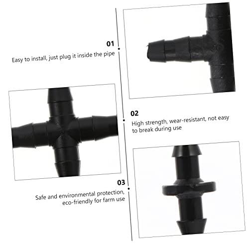 Cabilock 1 Conjunto/200 Peças Conector De Irrigação Por Micro Aspersor Kit De Acessórios Para Tubos