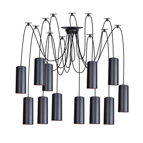 Lampe à suspendre moderne avec hauteur réglable pour éclairer un plan de travail ou une table - 2