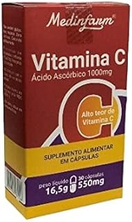 Vitamina C 1000mg (30 caps) - BioNutrir, Bio Nutrir