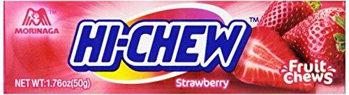 Caramelos Morinaga Hi-Chew Fresa, Paquete de 20 miniatura 1