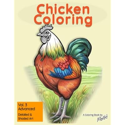 Chicken Coloring: Advanced
