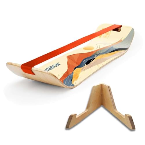 GIBBON SlackBoard with Stand - Slackline Balance Board Kids & Adults