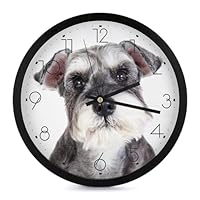 アンティーク目玉時計 シュナウザー犬 アンティーク目玉時計 シュナウザー犬 アンティーク目玉時計