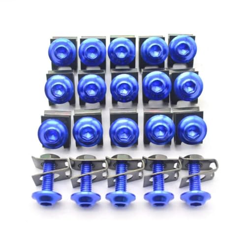 zhyubnd 20Pcs Motorrad Verkleidungsschrauben Für Yamaha AEROX155 NVX155 AEROX 155 FJR1300 ABS FJR 1300 2004-2017 FAZER600 FAZER 600 Karosserie Schrauben Werkzeugteile