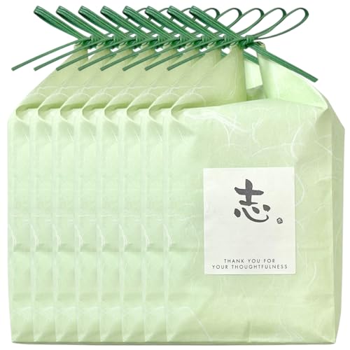 【精米】 紙袋入 3合米×8個 「志」 令和7年産山形県産はえぬき450g グリーン紙袋 香典返し 法事 弔事 心づけ (8個まとめ)