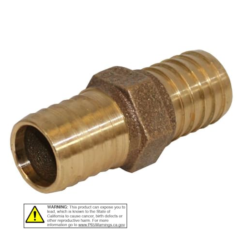 Merrill MFG 1-1/4" Lead-Free Bronze Coupling NPT Full Port Heavy Duty, No-Lead Brass Pipe Fitting, Corrosion Resistant Plumbing HVAC Connector, Contractor Grade Leak-Free Joiner by Merrill - Used condition - Image 6