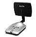 Alfa 2.4HGz 7dBi RP-SMA Panel Screw-On Swivel Antenna Netwrok Adaptors - Also Works for 3DR Solo Drone, DJI Phantom 3 Drone, Yuneec Typhoon H ST16 Controller, adds Range