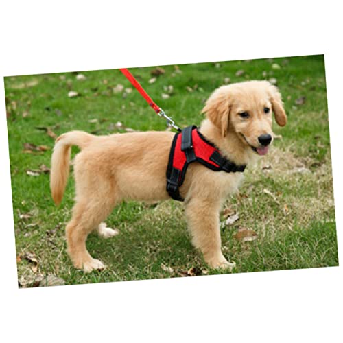 Kisangel 2 Pièces Harnais pour Chien en Maille Dog Harness Dog Collar Ceintures de sécurité pour Chiens Petit Harnais pour Chien Grand Harnais pour Chien Harnais pour Chiot Le Chien Sangle - Image 6