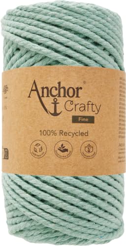Anchor Crafty Fine 00113 Pelote de laine lagoon env. 65 m 250 g