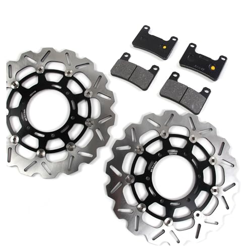 Rotor flottant et plaquettes de frein avant pour GSXR 600 750