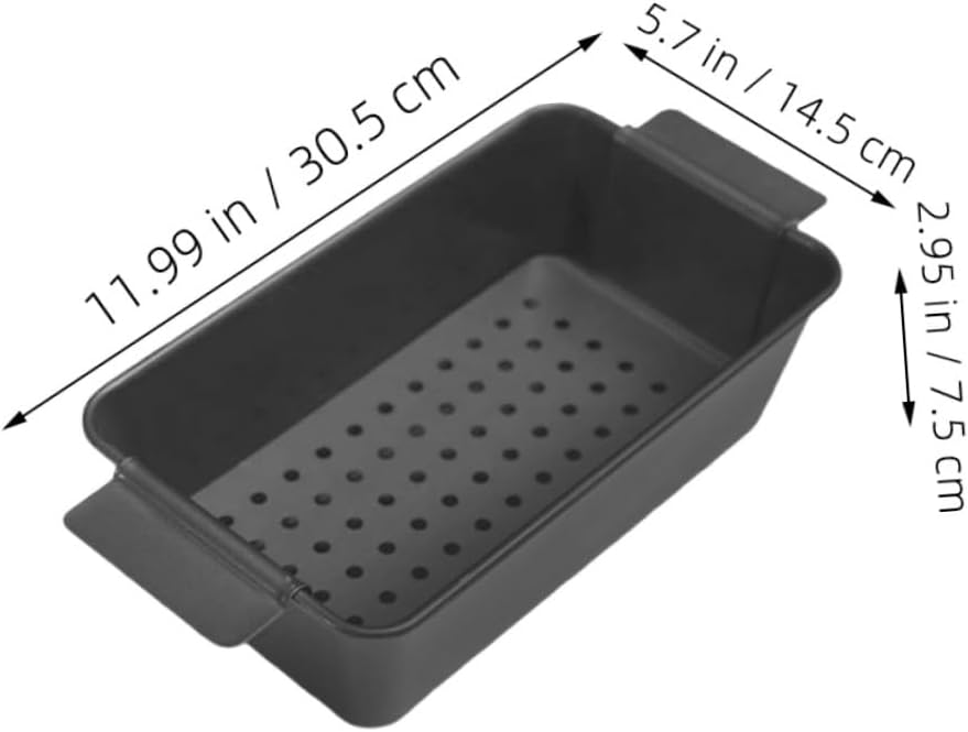 LIFKOME 2pcs Heavy Duty Non-stick Bread Baking Tray Lid Drip Tray French Roaster Cake Mold Bread Baking Accessories Loaf Mold for Home Cooking