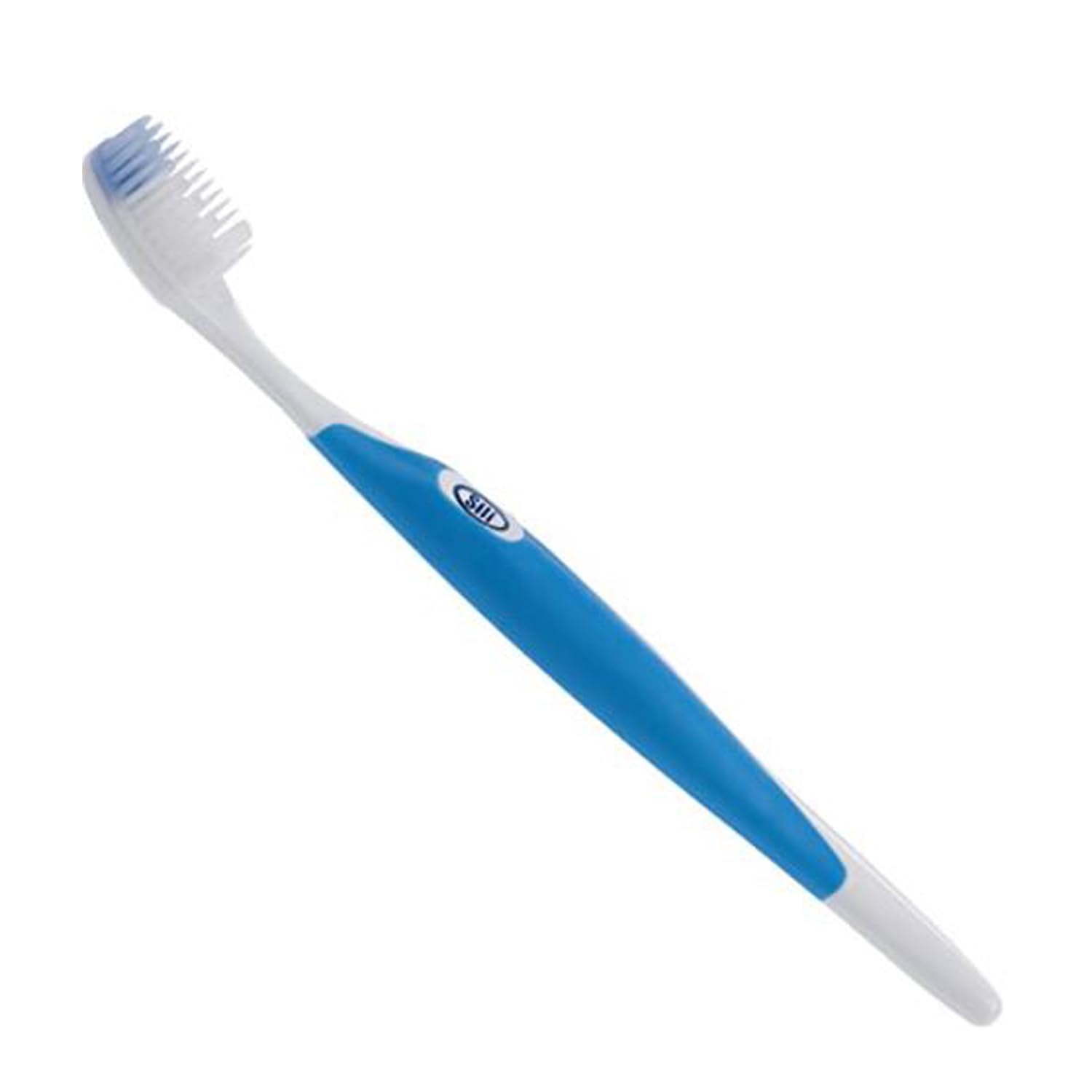JEFE Spazzolino SILI per Protesi in Nylon con Setole in Silicone, Antibatterico e Senza BPA