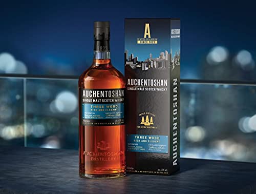 Auchentoshan THREE WOOD Single Malt Scotch Whisky 43% Vol. 0,7l in Geschenkbox – Bild 7