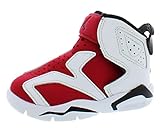 Air Jordan 6 Retro Little Flex Carmine (2021) (TD) CT4417-106, weiß, 27 EU