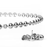 🛠️ CLOUS TAPISSIER EN BANDE – Améliorez vos projets de tapisserie et de décoration avec ce lot de 5 bandes de clous tapissier en lentille fer nickelé de 9,5 mm. Chaque bande de 1 mètre se pose rapidement et facilement, offrant une finition professionnelle et élégante.